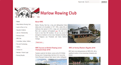 Desktop Screenshot of marlowrowingclub.org.uk