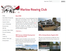 Tablet Screenshot of marlowrowingclub.org.uk